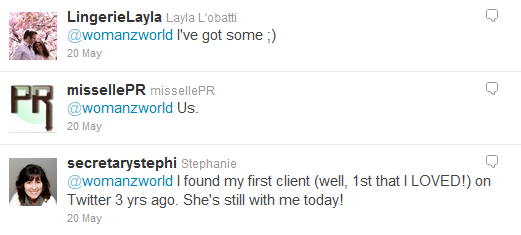 More Twitter success stories
