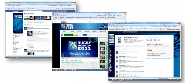 Brand consistency for Rugby World Cup