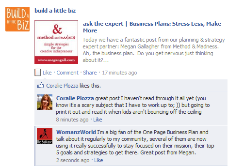 Posting as your Facebook page Posting as your Facebook page