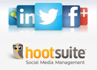 Hootsuite social media dashboard