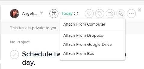 Attach