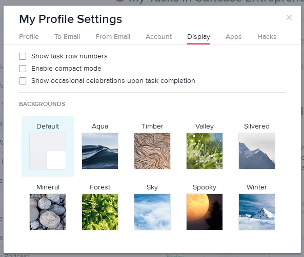 ProfileSettings