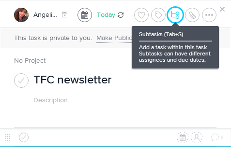 Subtasks