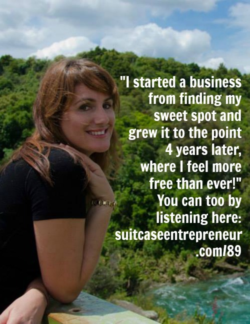 Celebrating 4 years in business thanks to finding my sweet spot!