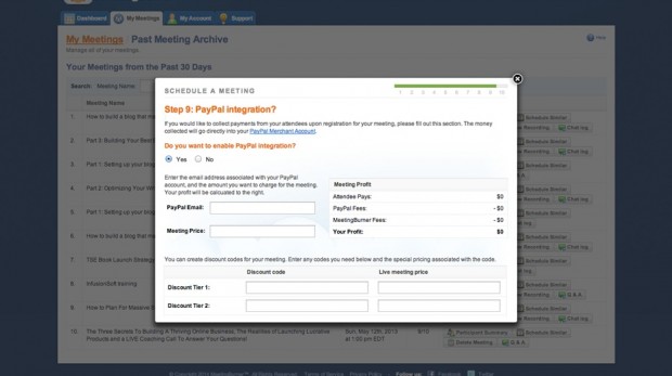 Paypal integration