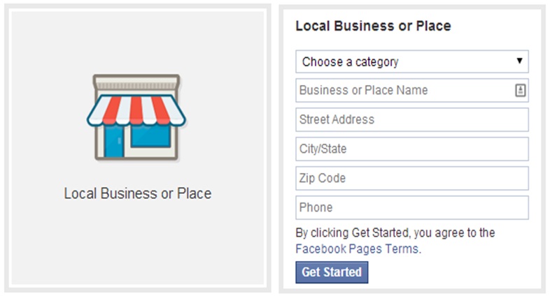 Facebook - Local Business or Place