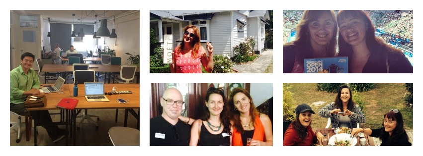 BYOB workshop at Collins Collective, New house in Masterton, Writer’s Centre, Australian Tennis Open