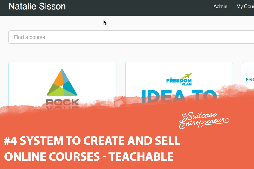 #4 System To Create And Sell Online Courses Teachable