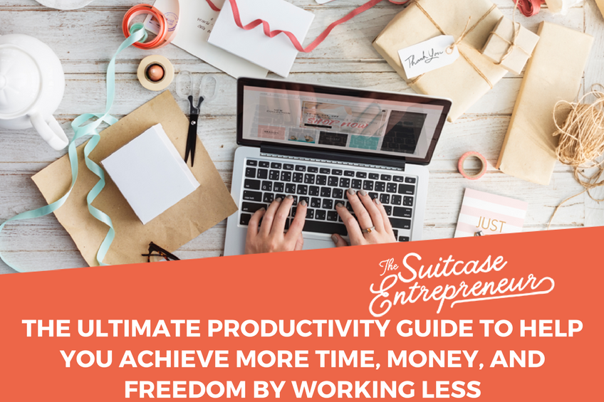 The Ultimate Productivity Guide To Help You Achieve More Time, Money, And Freedom By Working Less