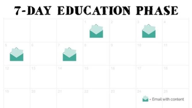 7-Day Education Phase - Online Course Launch