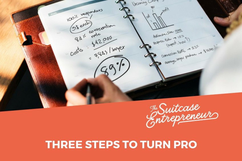 Three Steps To Turn Pro